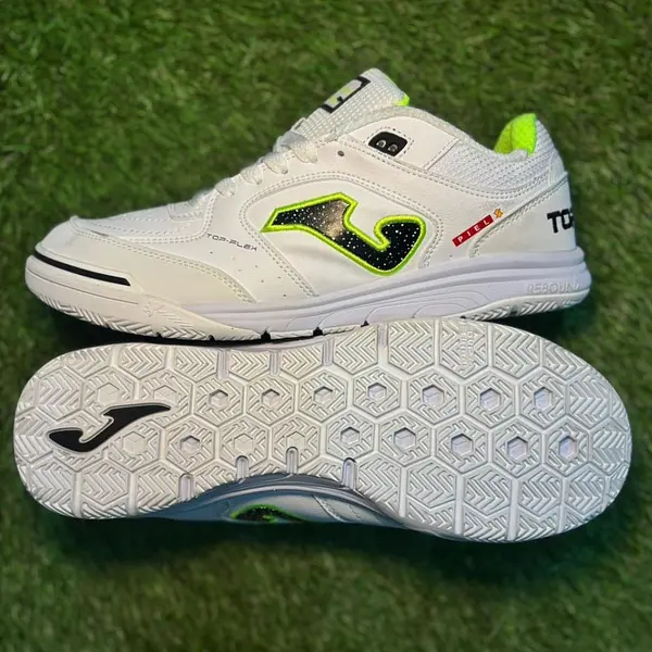 Joma Top Flex Blanco Borde Verde