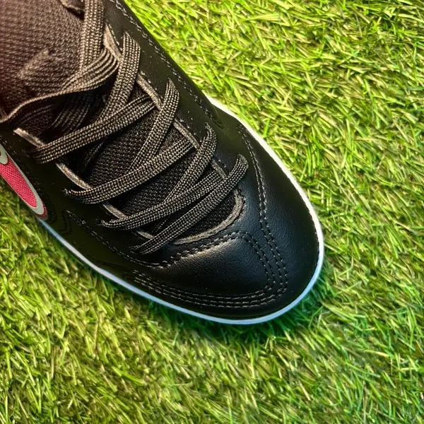 Nike Tiempo Junior Negro Rosado