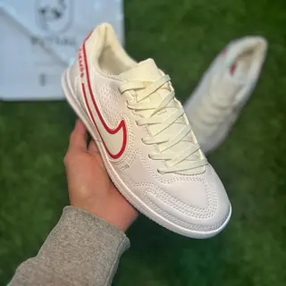 Nike Tiempo Junior Blnaco Rojo