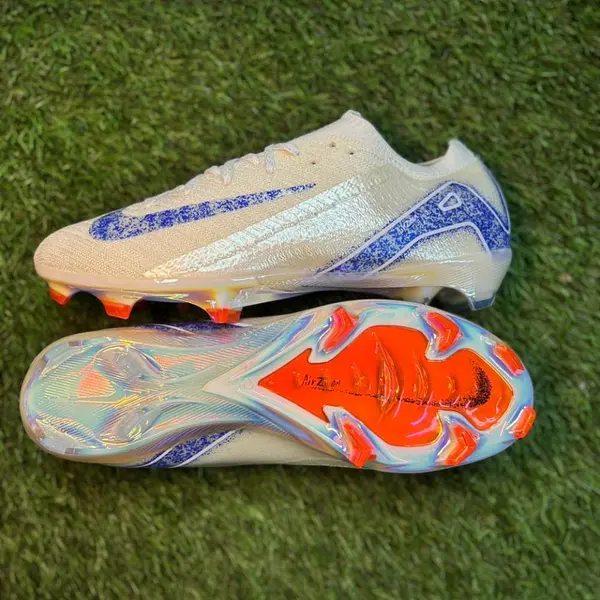Air Zoom Zapato Beige Azul