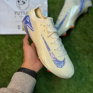 Air Zoom Zapato Beige Azul