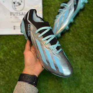 Adidas Craxzy Fast Messi Plateados