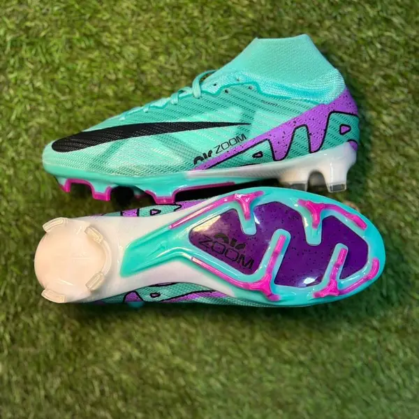 Nike Air Zoom Bota Verde Morado